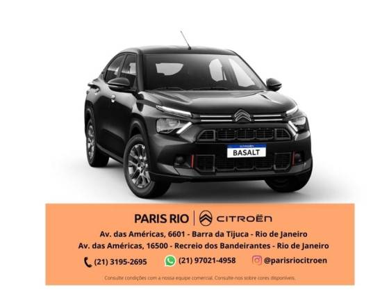 CITROËN BASALT 1.0 FIREFLY FLEX FEEL MANUAL